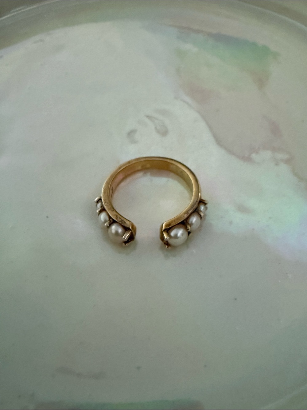 Missoma Harris Reed Openness Ring - M/6 - Picture 3 of 5